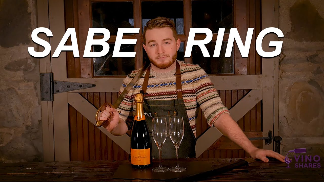 How to Saber a Champagne Bottle | Why we Saber