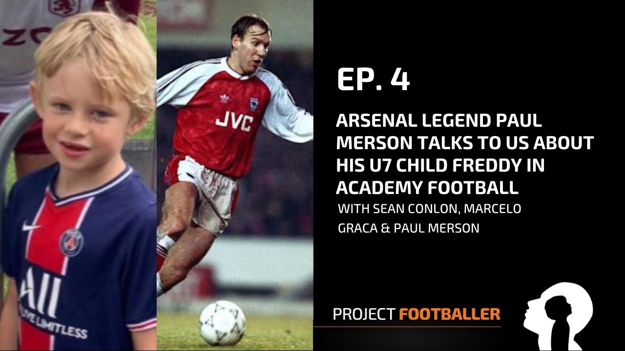 Paul Merson talks about his U7 child in Academy Football