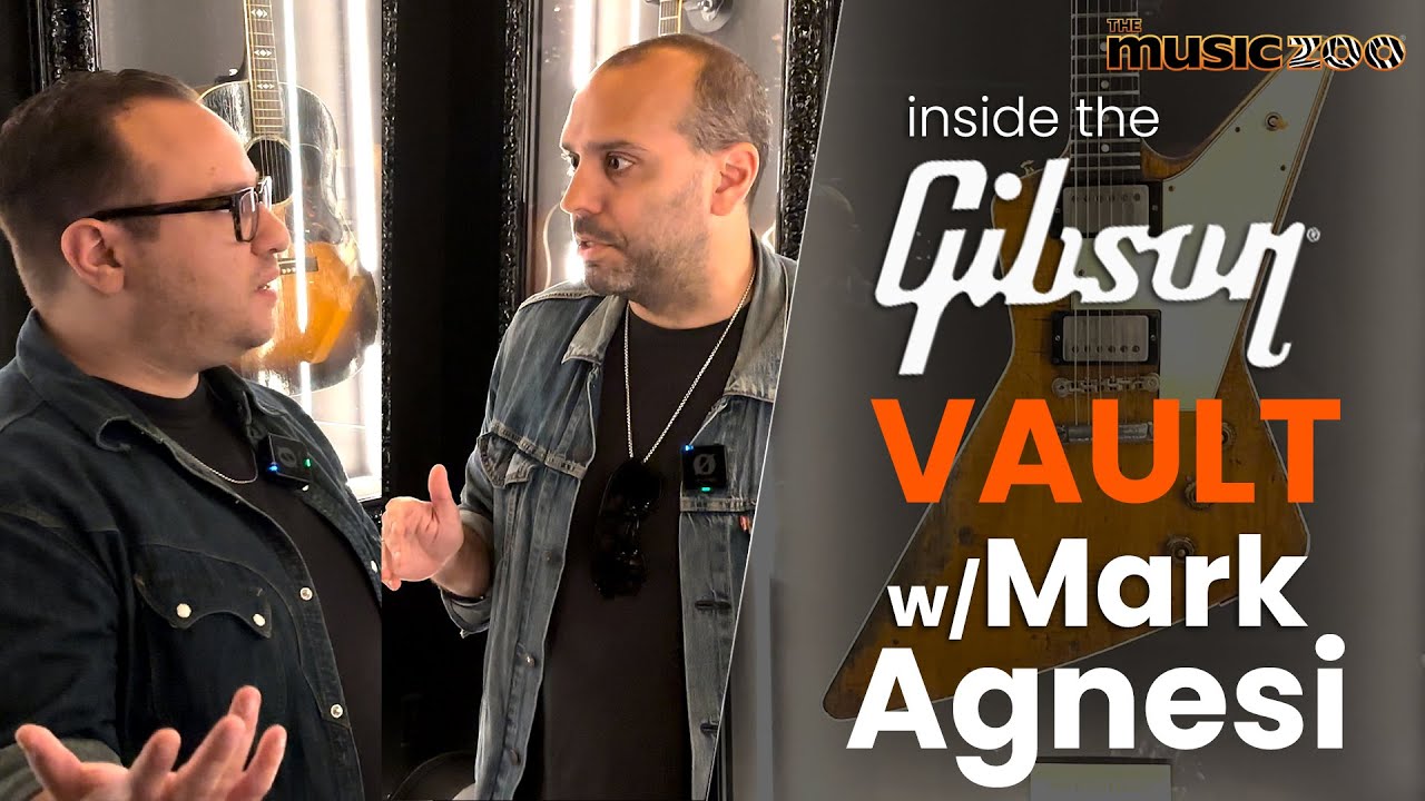 Самые редкие гитары Gibson в мире! Посещение хранилища Gibson с Марком Аньези и The Music Zoo!