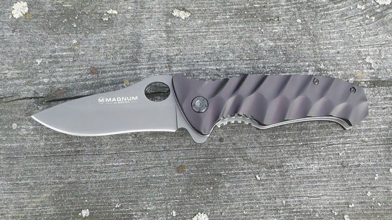 Обзор бюджетного ножа Boker Magnum 01MB100 Wawes