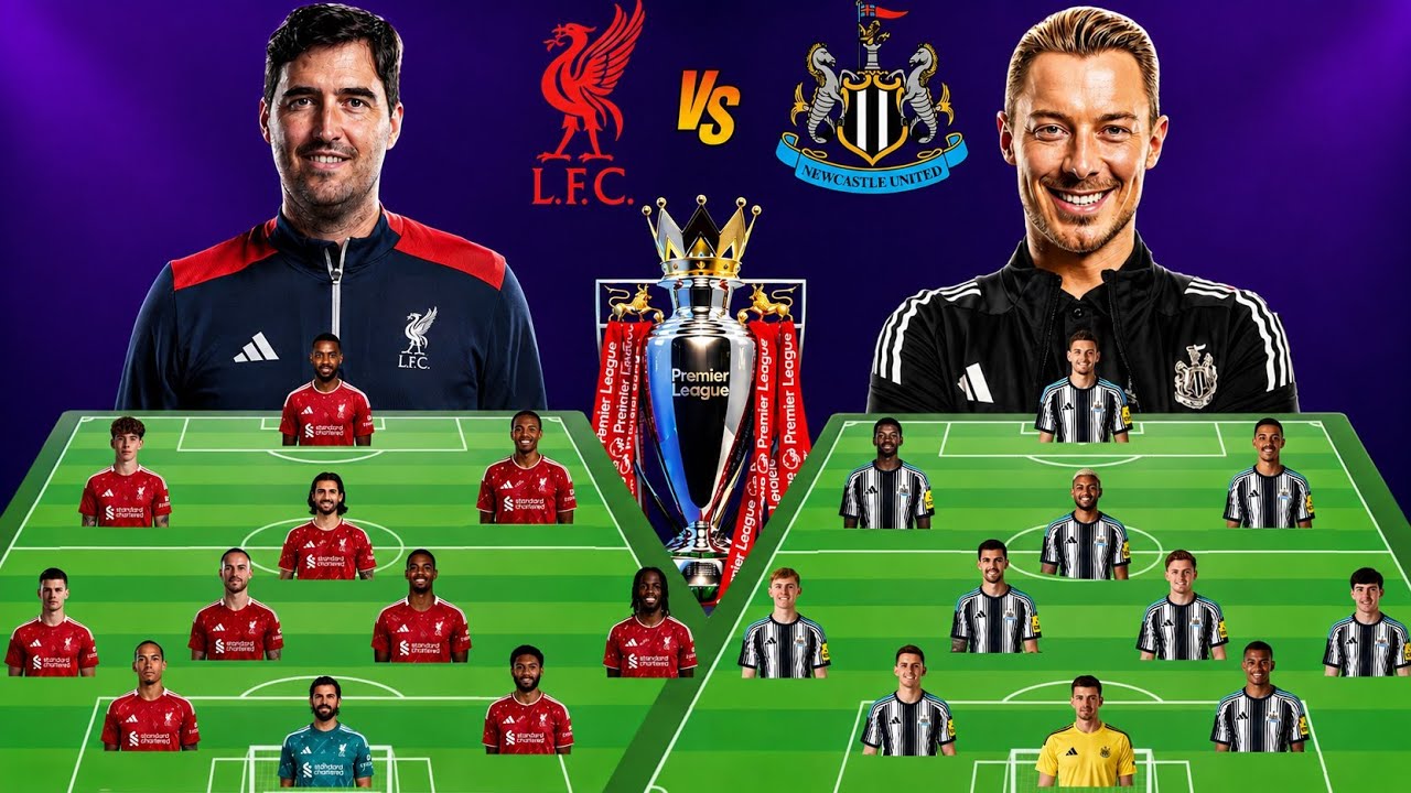 Liverpool vs Newcastle | Potential head to head lineup | MatchWeek 1 | Premier League 2026/27