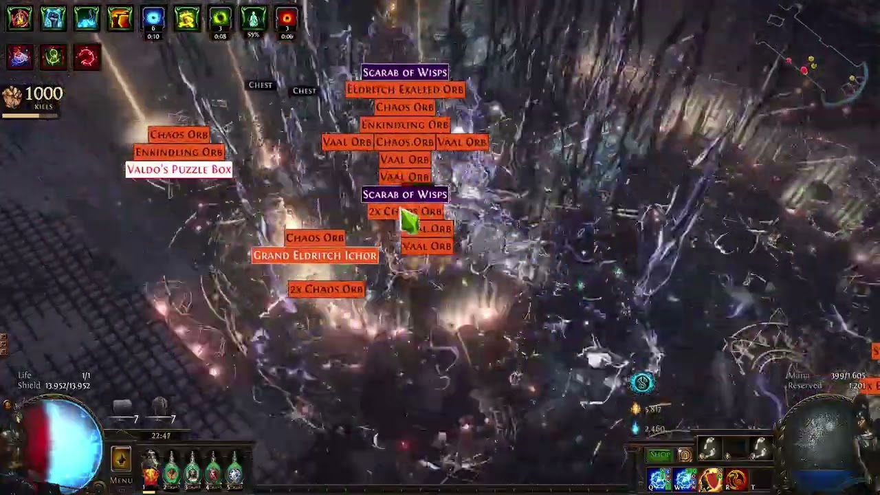 Rogue Exile T16 Strat with Wildwood Showcase - PoE 3.25