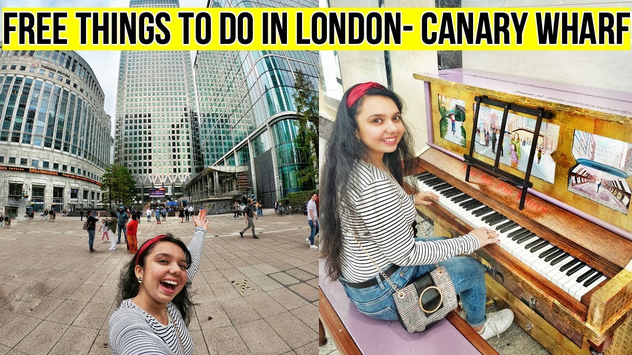 Exploring Canary Wharf! Free Things to do in London - Canary Wharf! 🏢