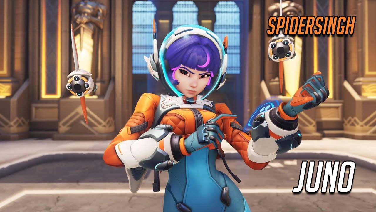 Overwatch Support // Ex-GM Support plays Juno for the first time
