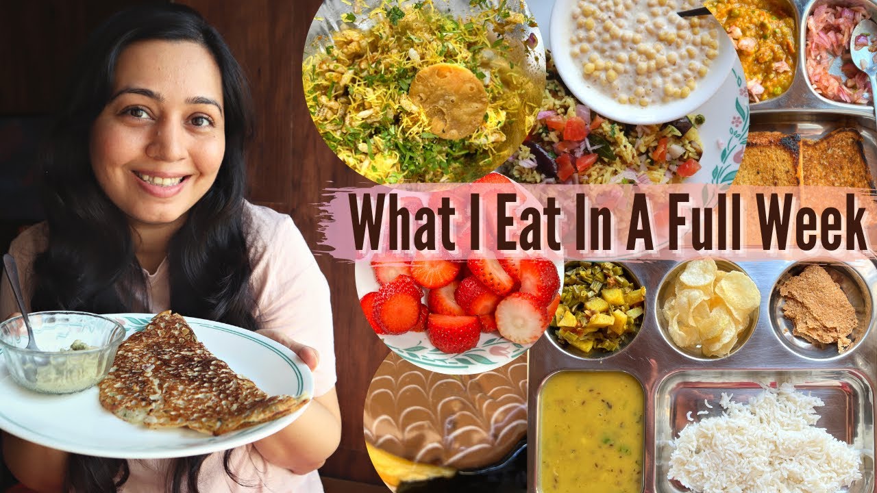 What I Eat In A Week 🍛 | Weekly Indian Meals, Millet Khichdi recipe, Street food & more