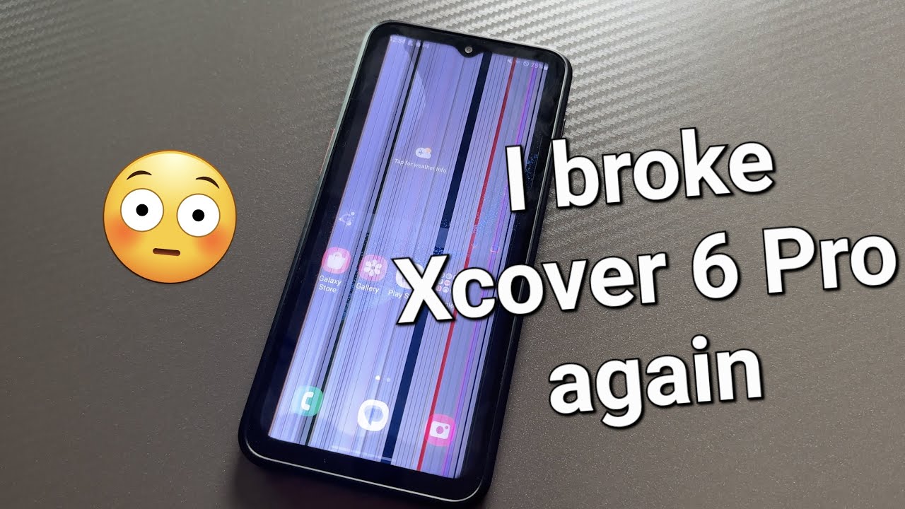 Oops.. Samsung Galaxy Xcover 6 Pro is NOT invincible