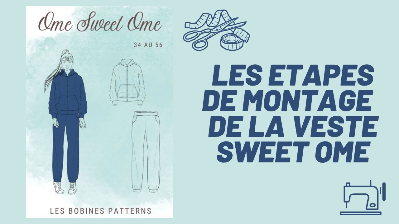 ome sweet ome  PATRON  LES BOBINES PATTERNS  : Etapes de montage