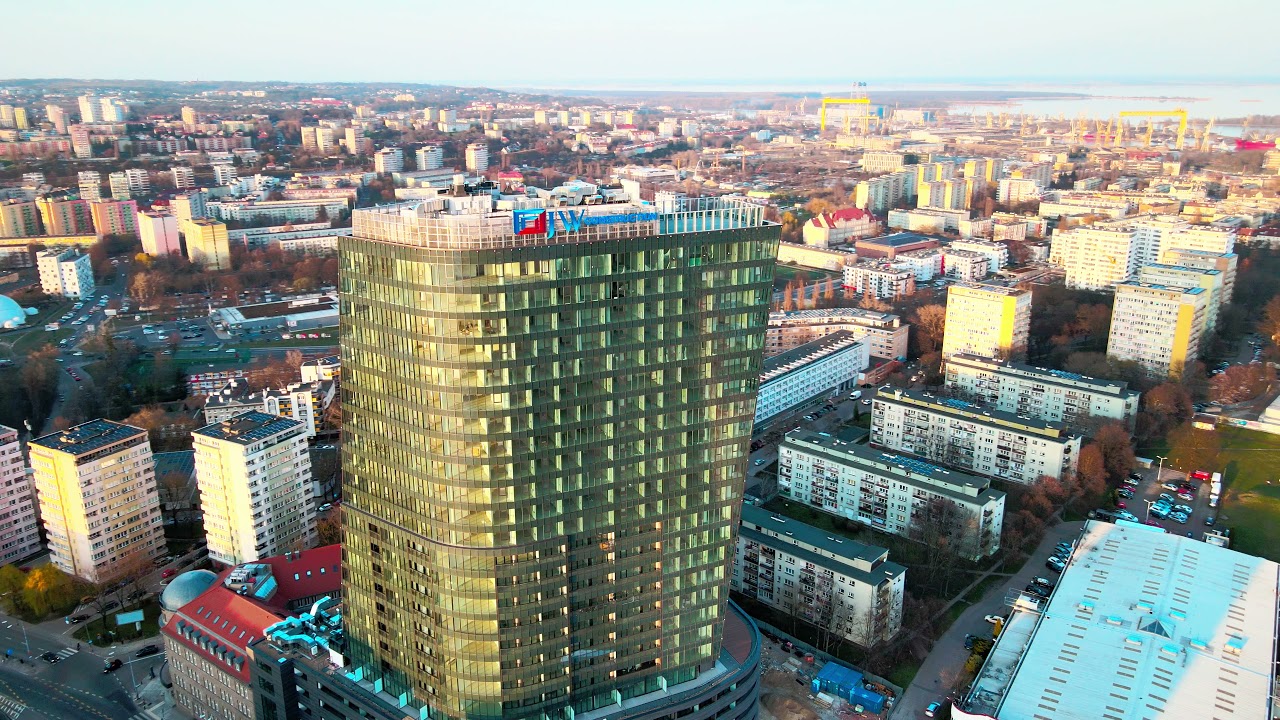 HANZA TOWER SZCZECIN DJI MAVIC AIR2 4K