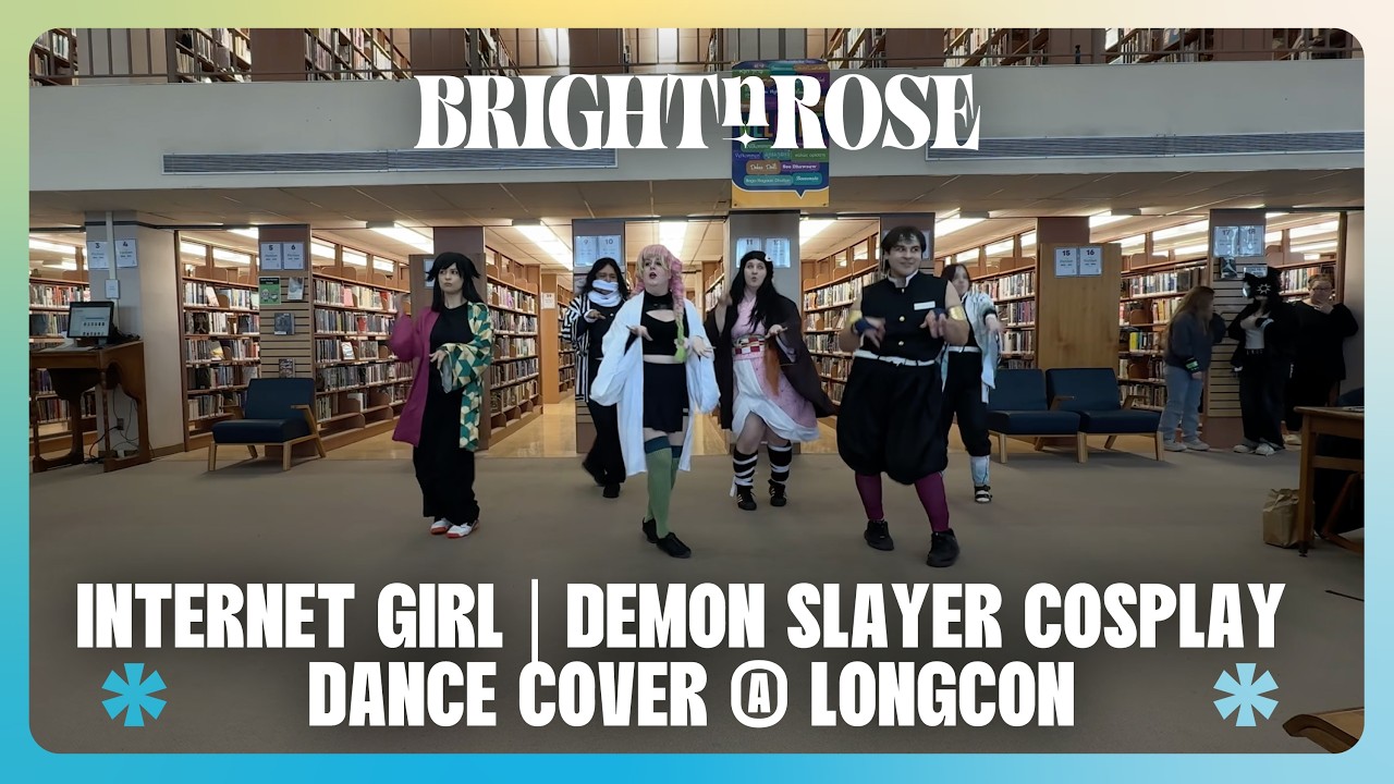 BrightNRose ☀️🌹 | KATSEYE - Internet Girl | Demon Slayer COSPLAY DANCE COVER @ LongCon | 2026.02.21
