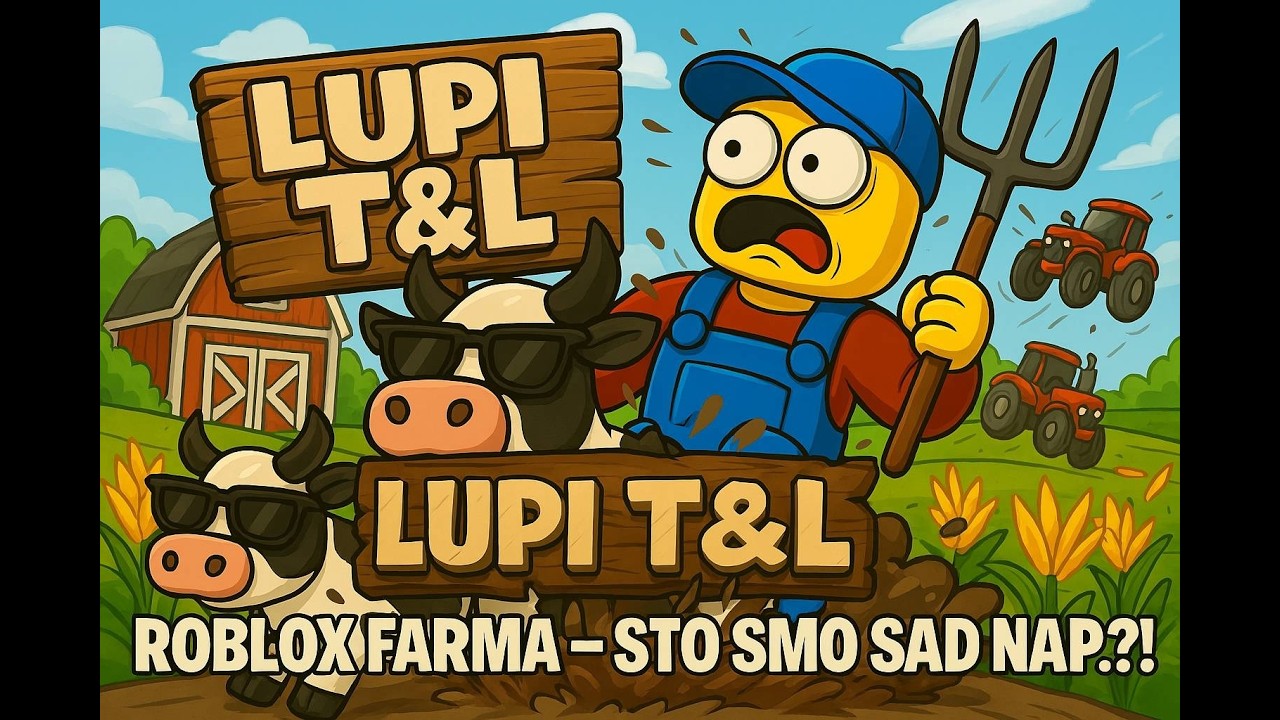 Lupi T&L | Roblox Farma – Što smo sad napravili?! 😳🌾epizoda 1