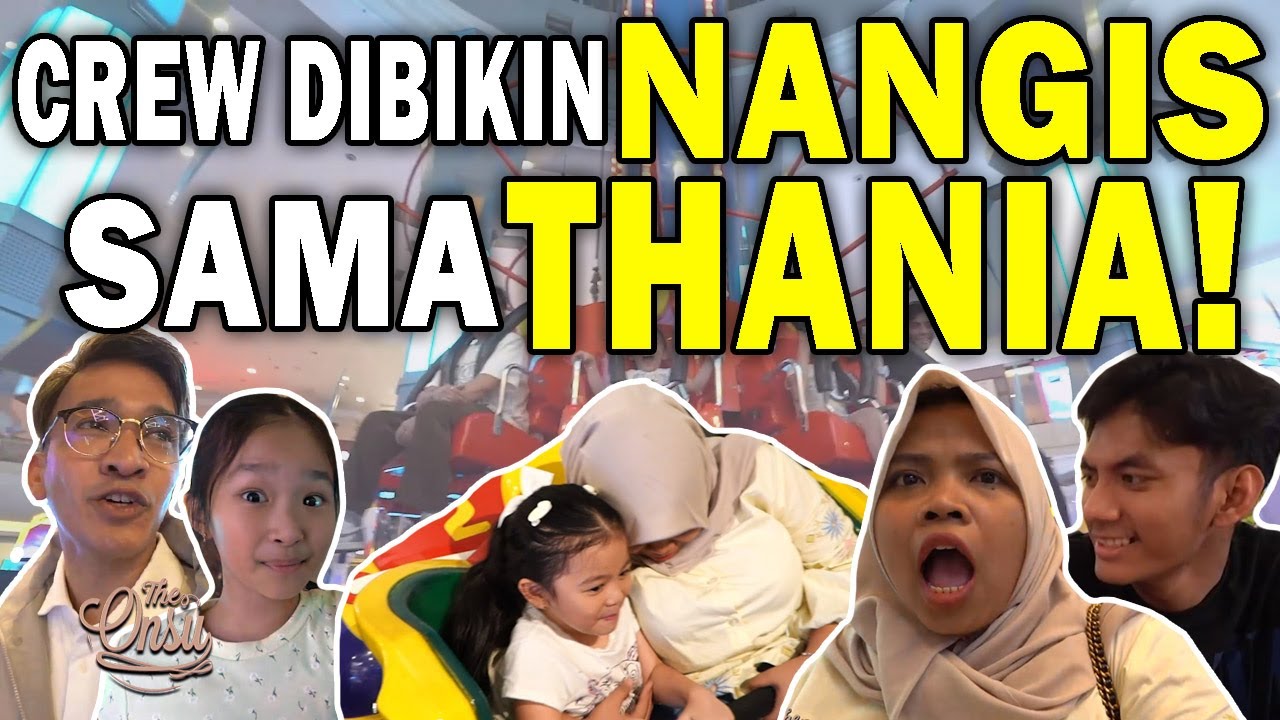 THANIA CHALLENGE NAIK ROLLERCOASTER‼️SEMUA KETAKUTAN⁉️| THE ONSU FAMILY