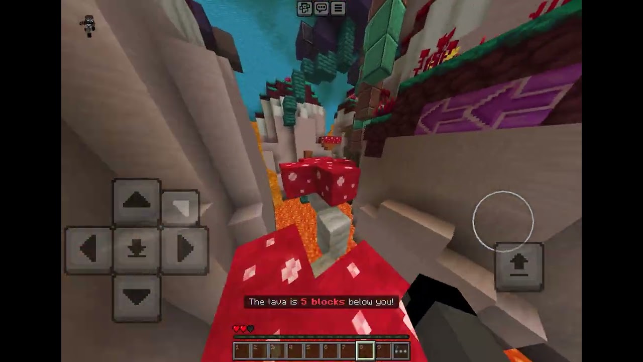 Lava parkour🔥