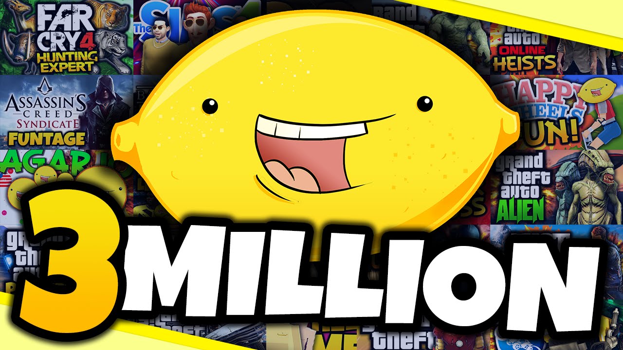 3 MILLION SUBSCRIBERS! - Best of TheGamingLemon Montage #3 - (Funny Moments)