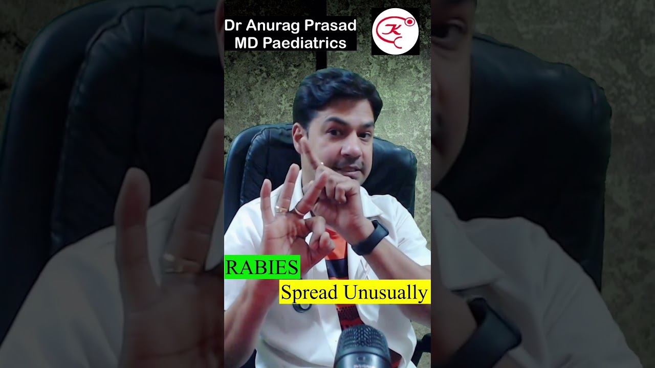 Rabies Transmission in Unusual Ways (Questions For Viewers) by Dr Anurag Prasad #kidocare #ARV