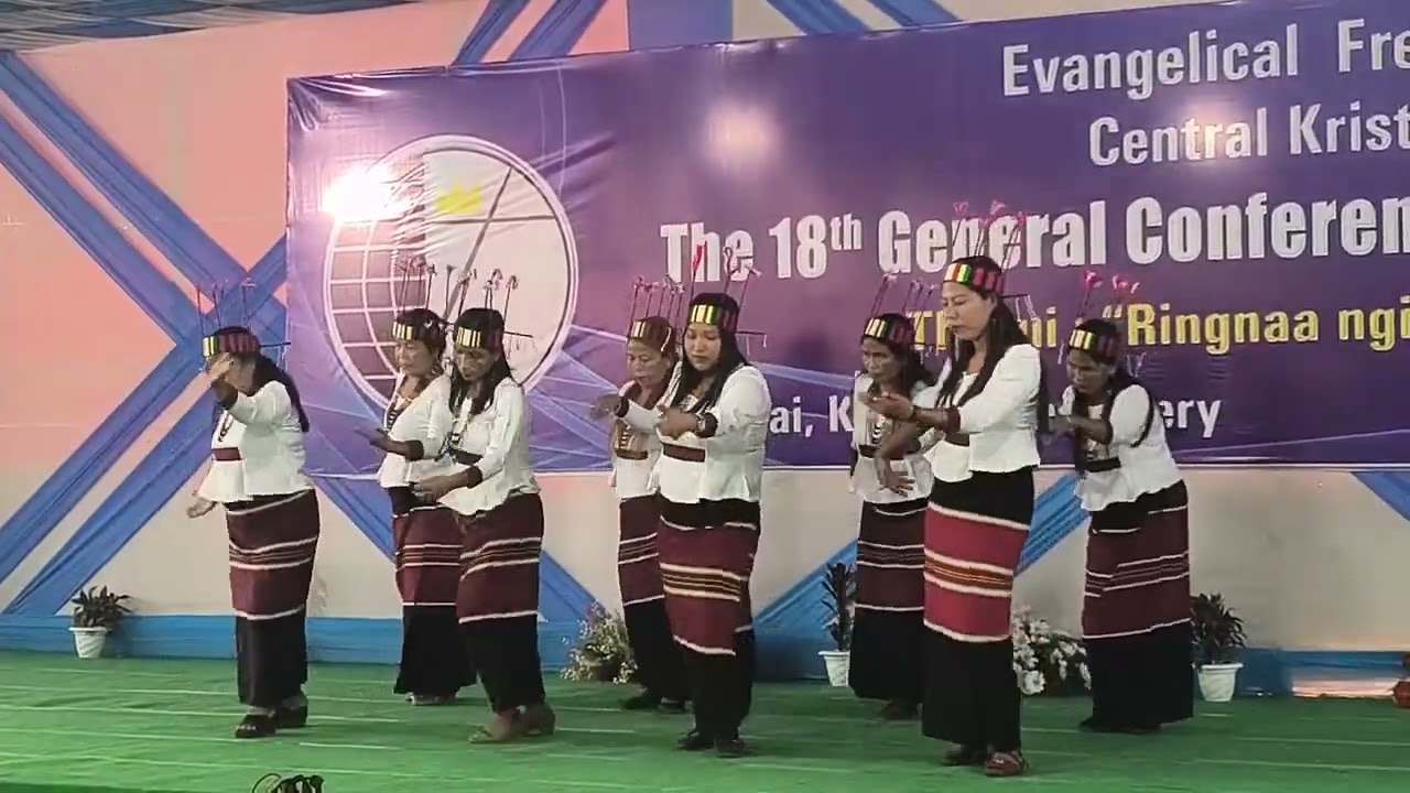 Gospel dance Khuodungsei EFCI Lokel