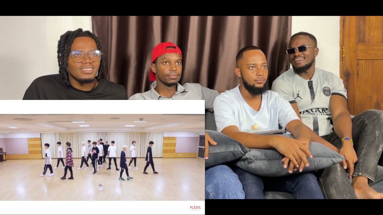 FIRST REACTION TO SEVENTEEN VERY NICE + DON'T WANNA CRY + FEAR + HIT DANCE PRACTICE