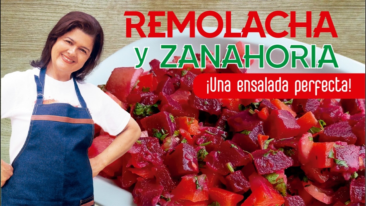 Cómo hacer ensalada de Remolacha y zanahoria - Deliciosa para un gran inicio de año!