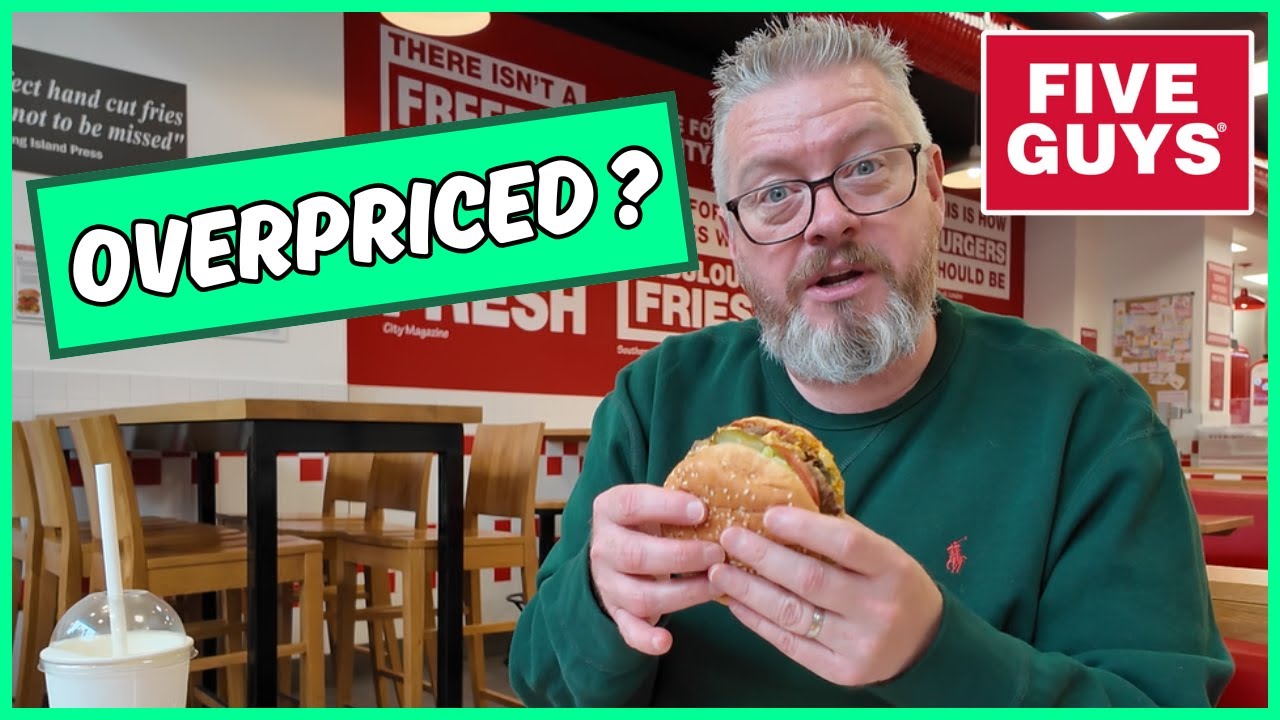 I Review FIVE GUYS - Is It Too EXPENSIVE?