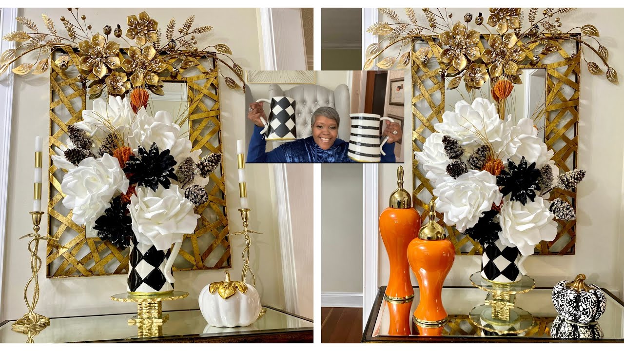 HOME DECOR HAUL WITH STYLING/HOLIDAY DECORATING/DECORATE WITH ME (home decor ideas)