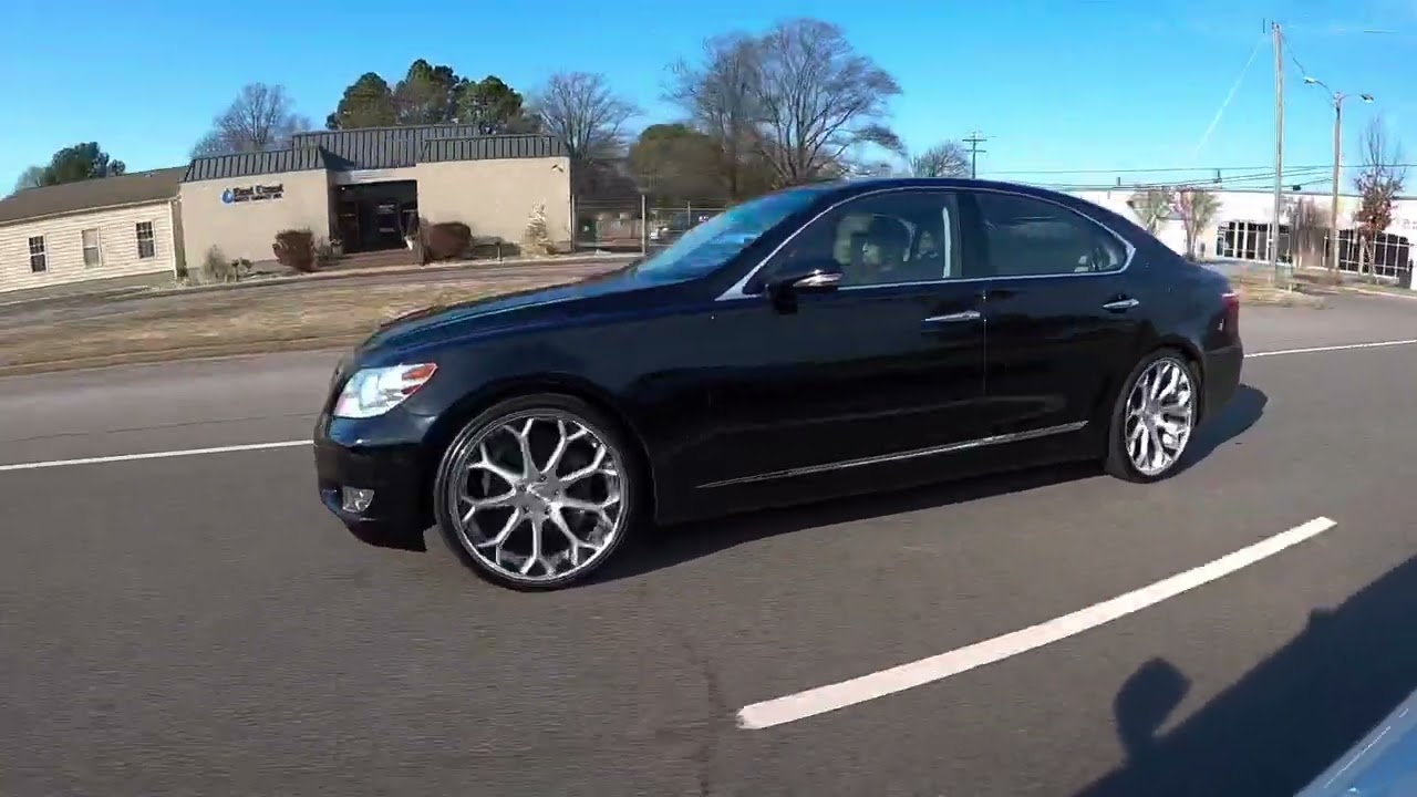 Lexus LS 460 on 22” Azad Concave wheels/Rims