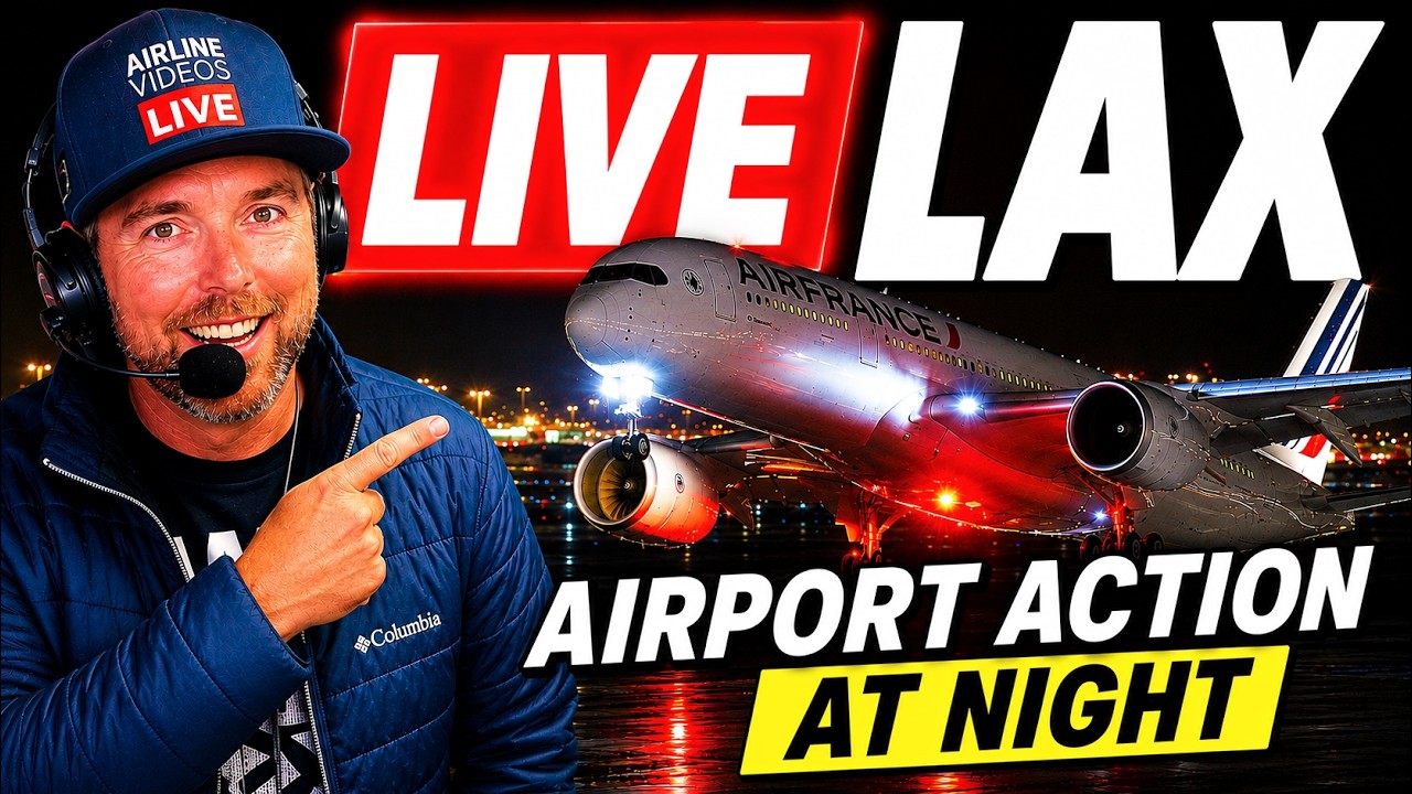 🔴LIVE LOS ANGELES (LAX) AIRPORT ACTION!  (August 28th, 2026)