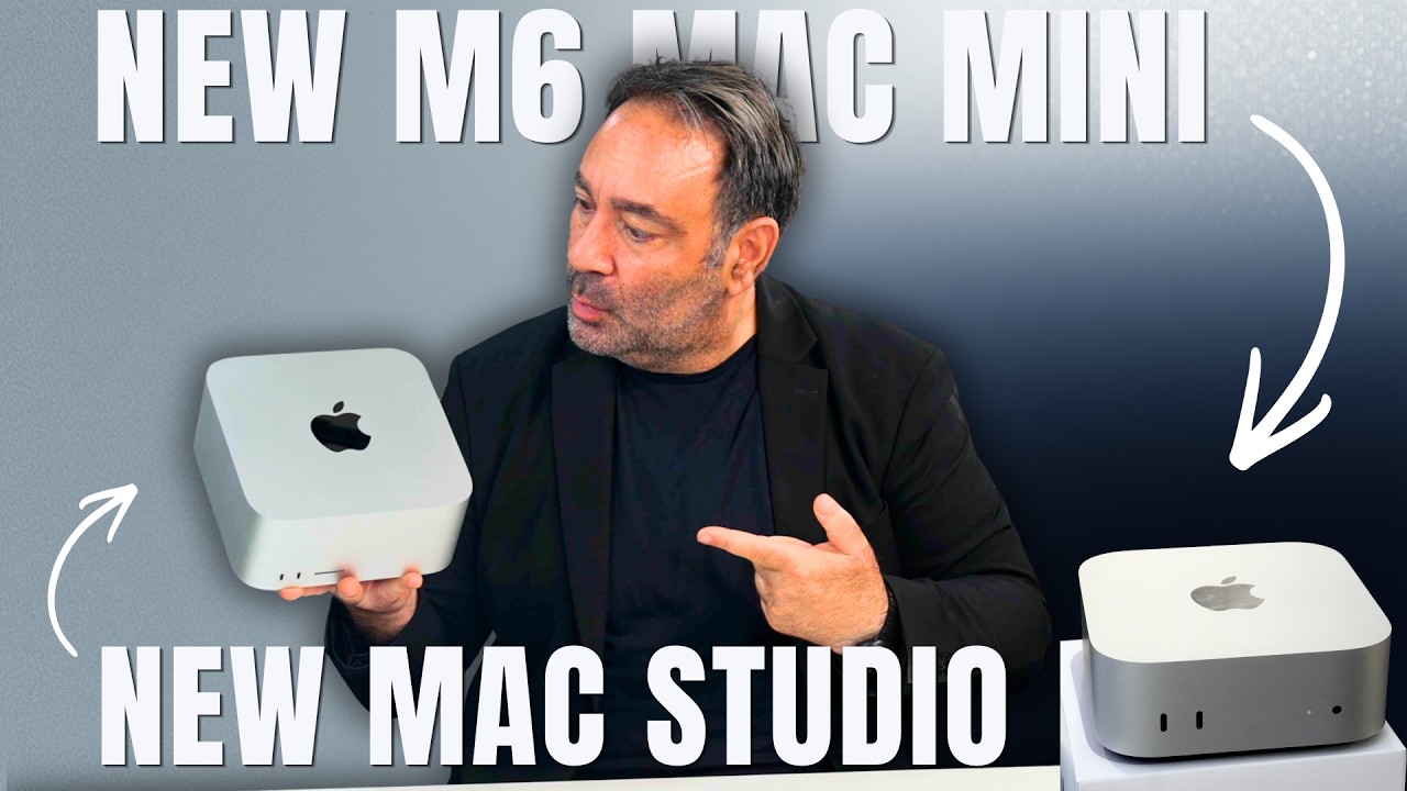 Apple только что выпустила новые Mac mini с M6 и Mac Studio: что вам НУЖНО знать