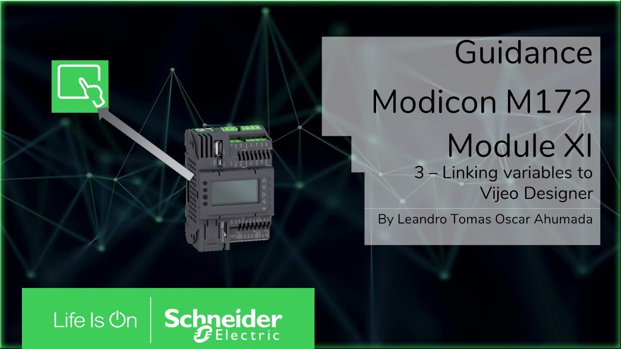 Training M172 - M11.2 Linking Variables to Vijeo Designer from EcoStruxure Machine Expert HVAC
