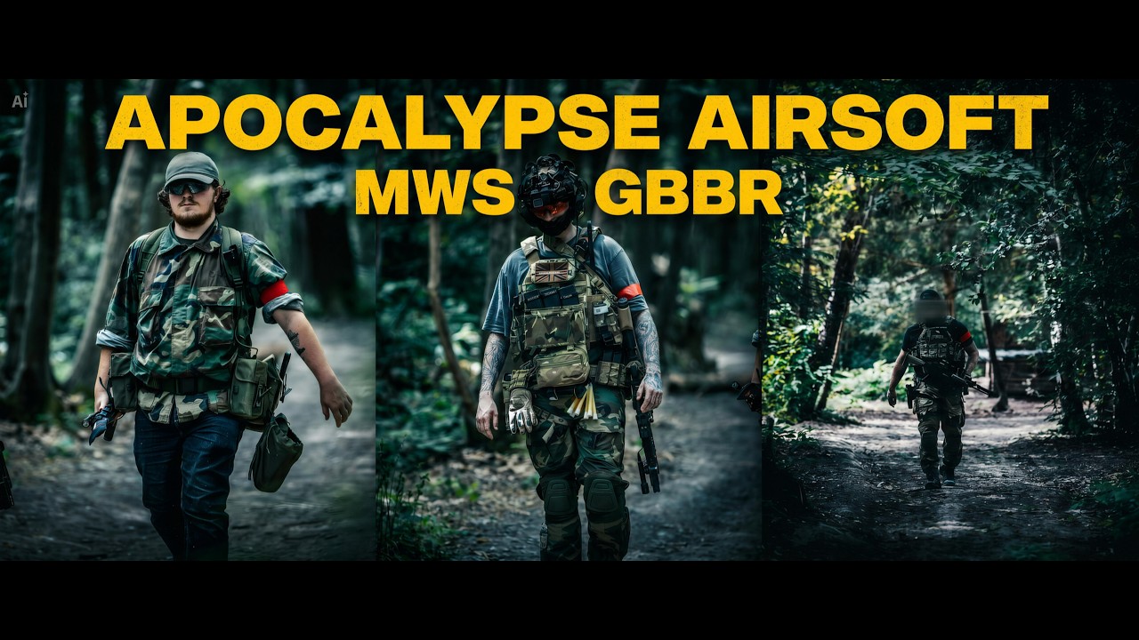 Three GBBRs. One Battlefield | Apocalypse Airsoft Kent.
