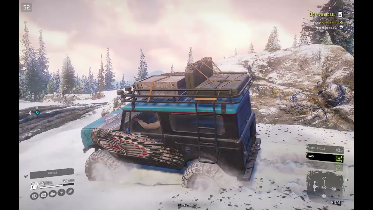 SnowRunner 2023 (Steam Deck Gameplay)