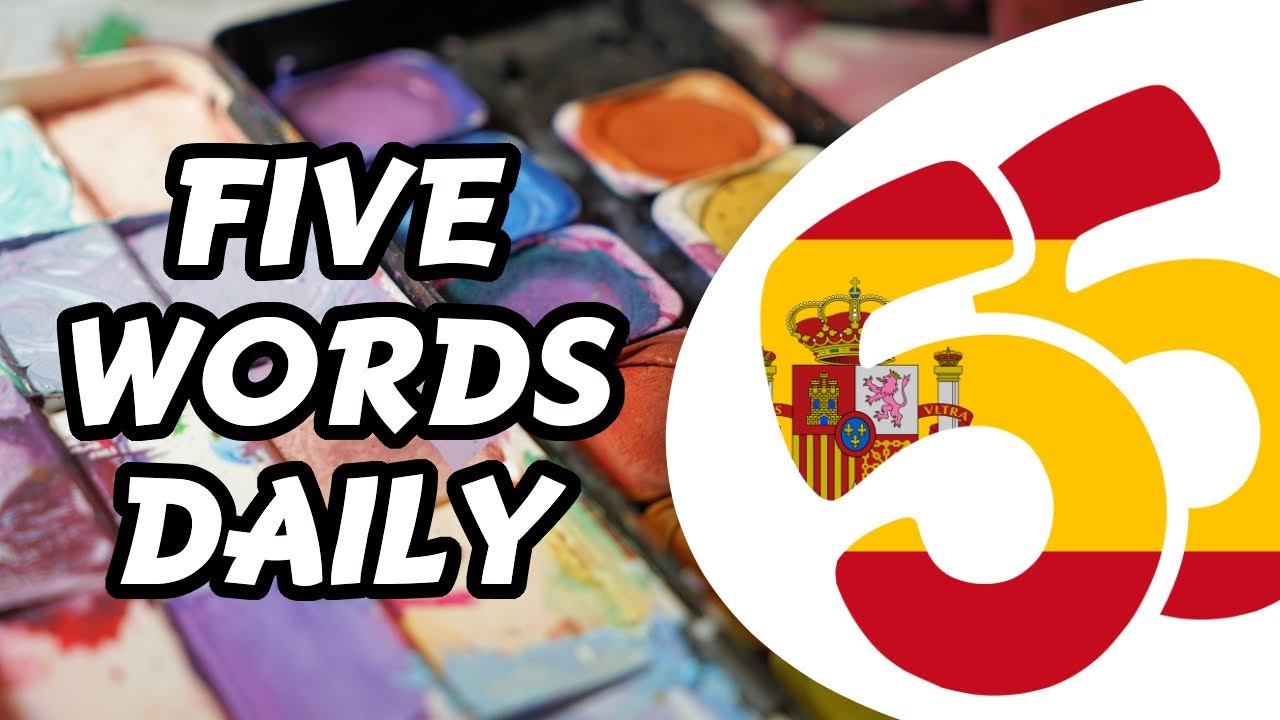 Day014 - Learn 5 Spanish Words!