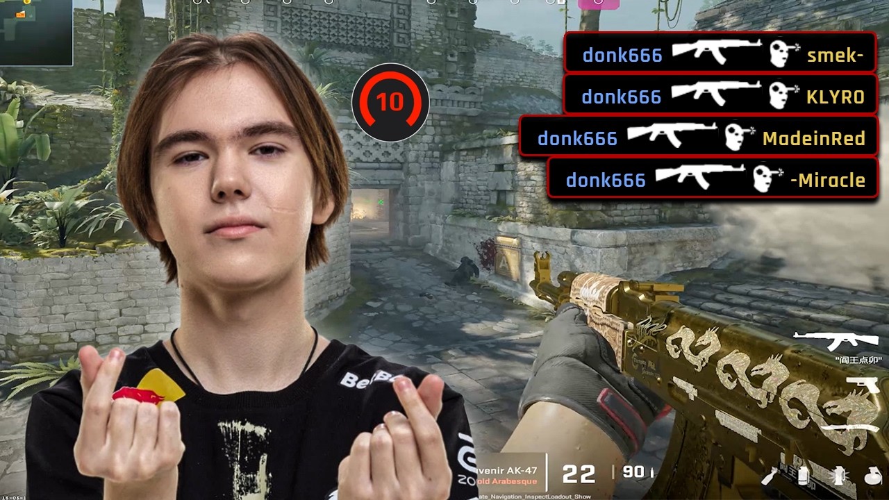 donk 32 Kills Against Try Hard Opponents | 4900 ELO