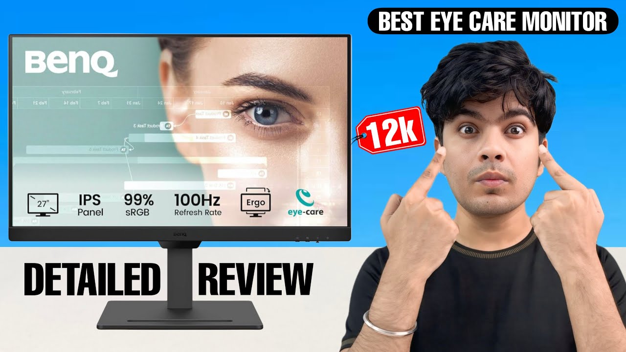 BenQ GW2790T 27 Inch 1080P FHD IPS Monitor Detailed Review | Best Monitor Under 15000