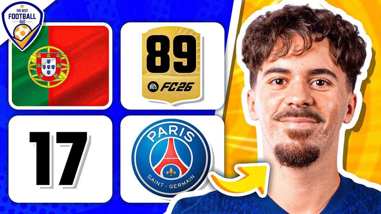 GUESS THE FOOTBALL PLAYER BY COUNTRY + CLUB + JERSEY NUMBER + FC 26 CARD | FOOTBALL QUIZ 2025