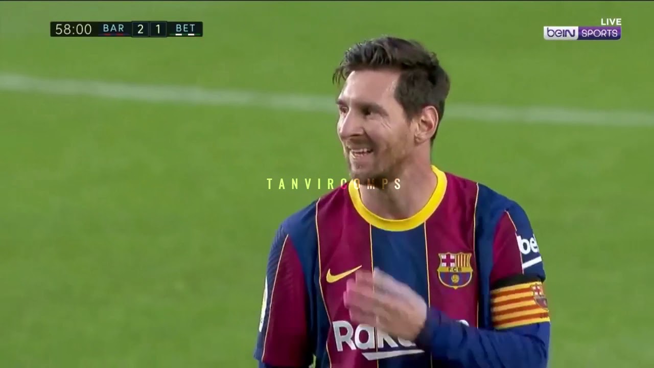Lionel Messi Vs Real Betis | 2020/21