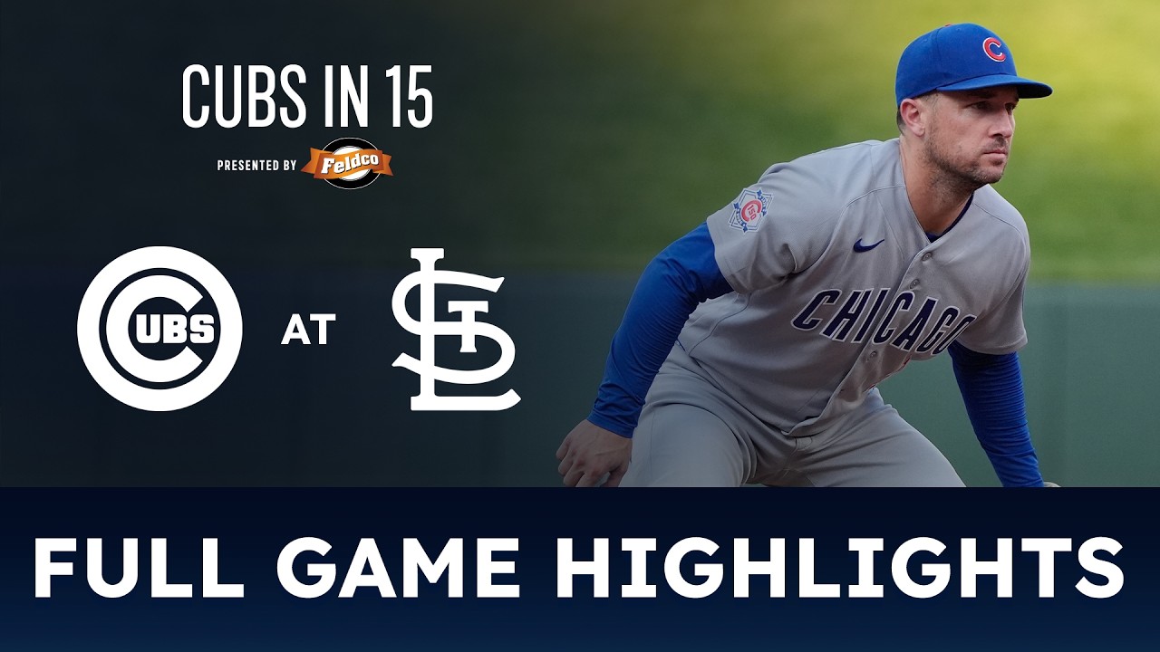 Chicago Cubs vs. St. Louis Cardinals | MLB Highlights (7/29/2026)
