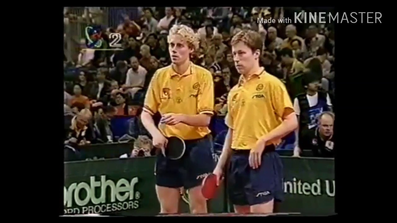 WTTC 1997 Waldner / Persson vs Matsushita / Sibutani (full match)