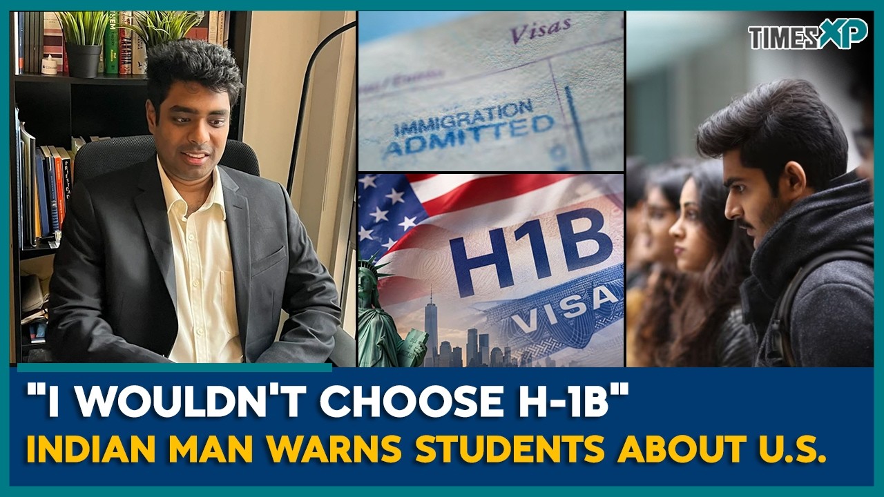 H-1B Visa 2026: Indian-Origin Man Reveals U.S. Immigration Reality