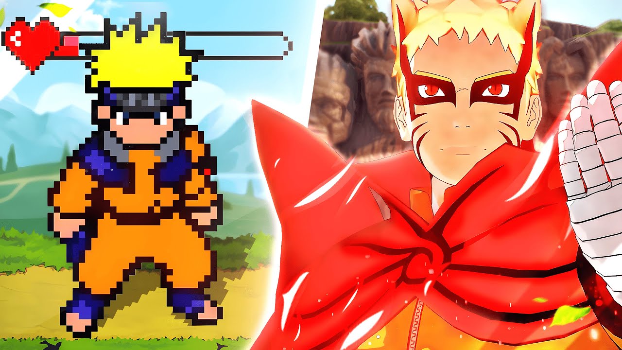 GERAÇÕES DOS JOGOS DE NARUTO... MAS SEM PERDER VIDA!
