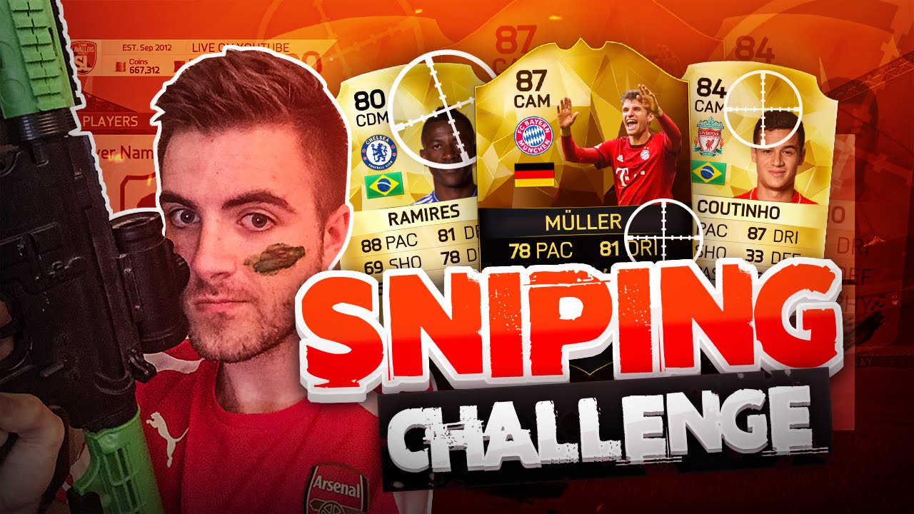 FIFA 16 | QUICKEST EVER SNIPING CHALLENGE vs JACK54HD | SNIPING STICKERBOOK SNIPING RARE PLAYERS