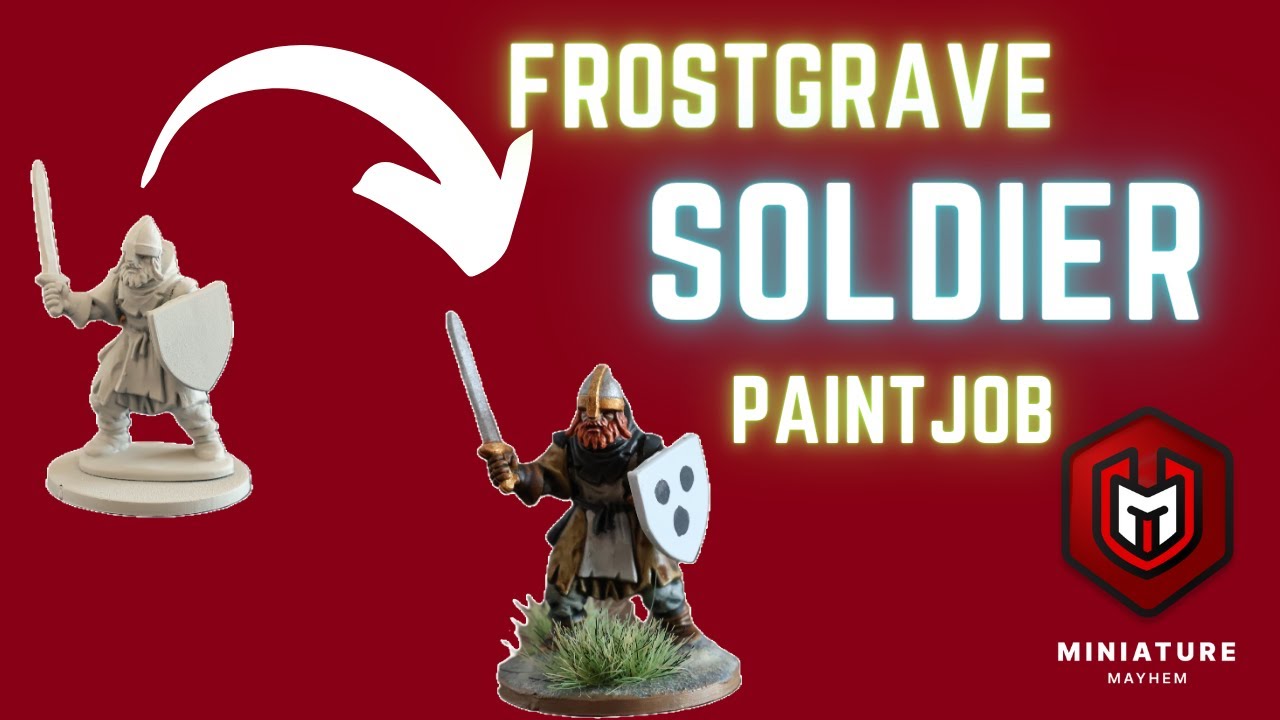 Painting up a Frostgrave Soldier