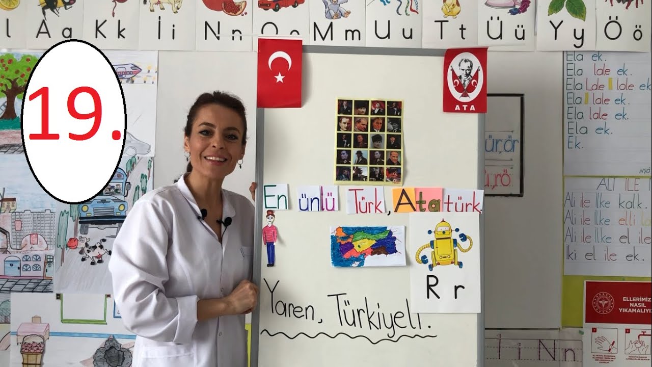 Okuma Yazma Öğreniyorum - Dik Temel Harfler - 