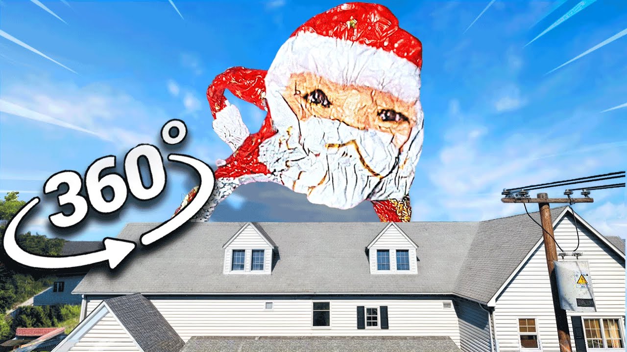 Goo goo gaga meme Appear In Town | 360° VR Animation