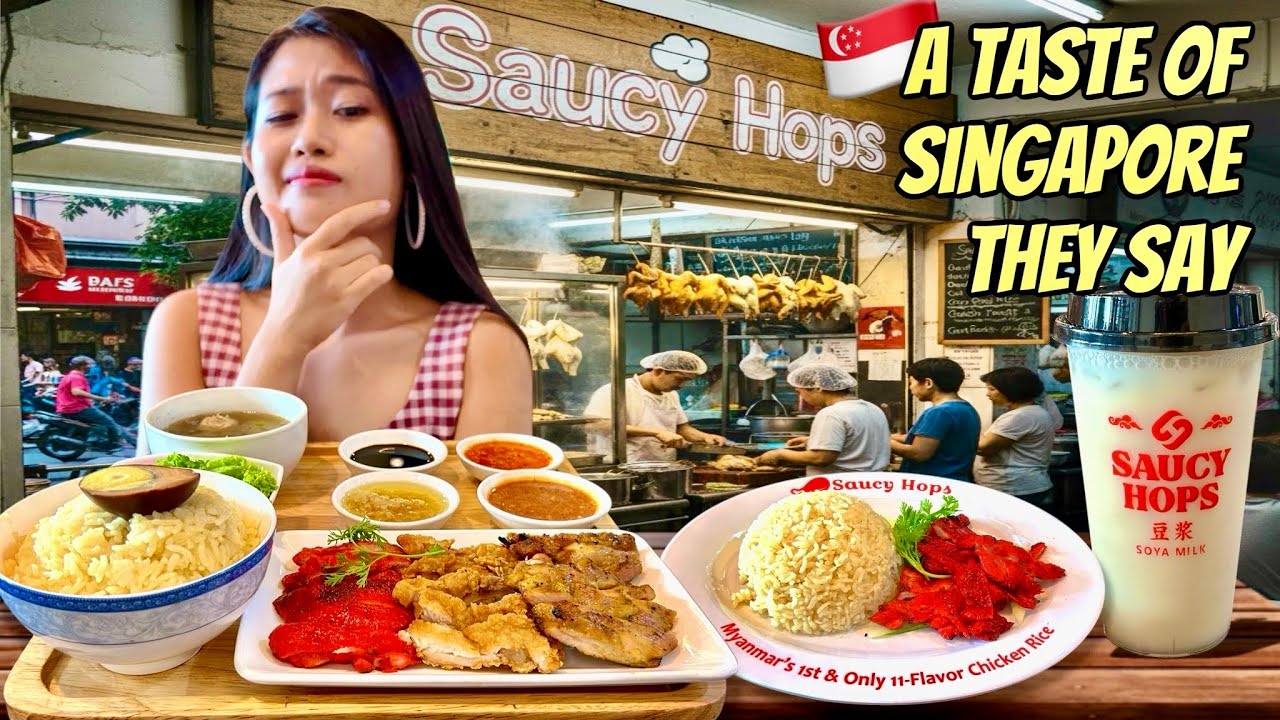 The Best Hainanese Chicken & Rice | First and ONLY 11 Flavors in the Country