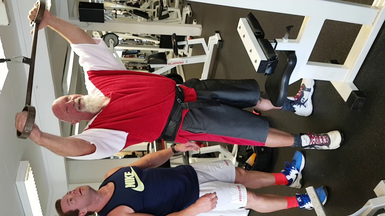 Back Training in Pro Gym Hokksund - Norway