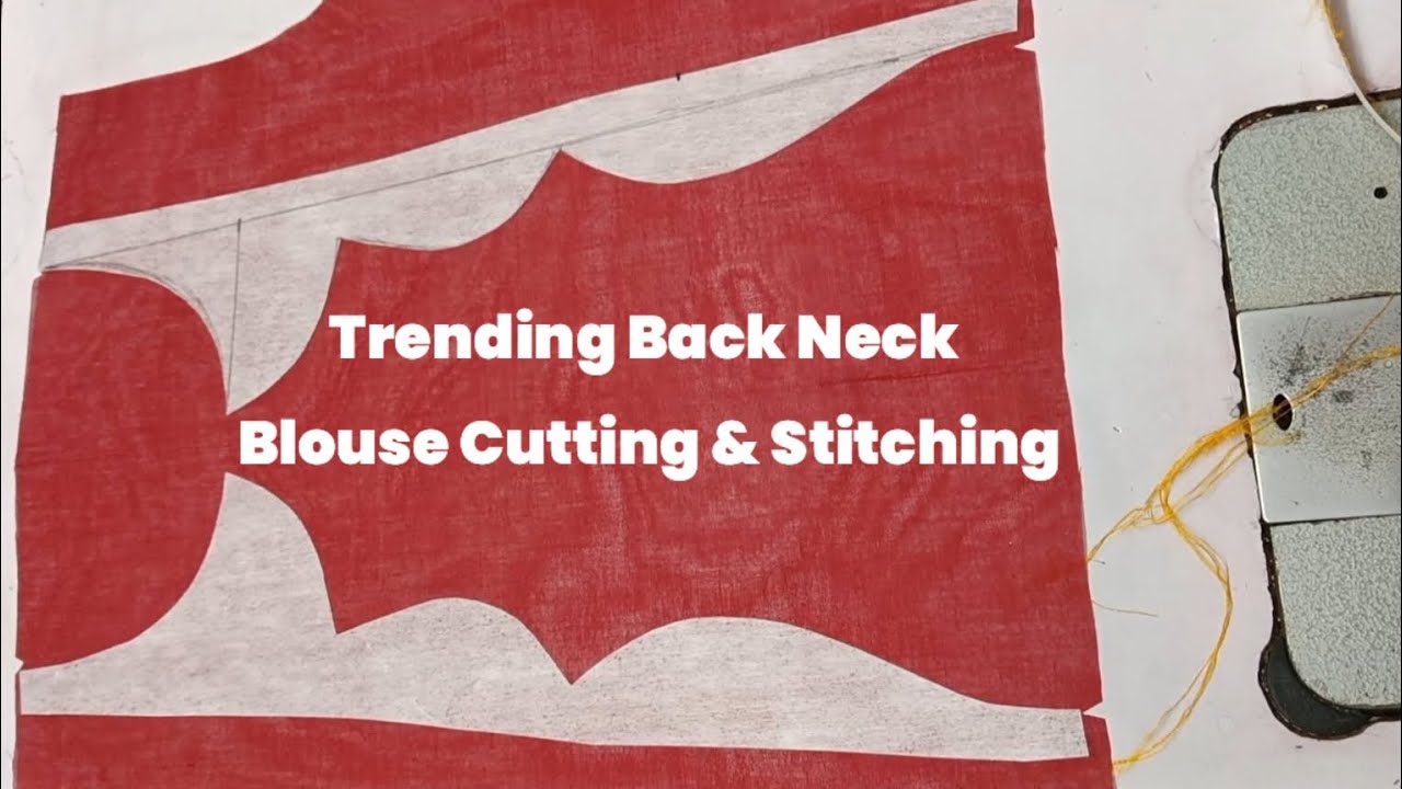 Designer Blouse Design Back Neck || Blouse Back || Cutting And Stitching Back Neck #rajfazal1490