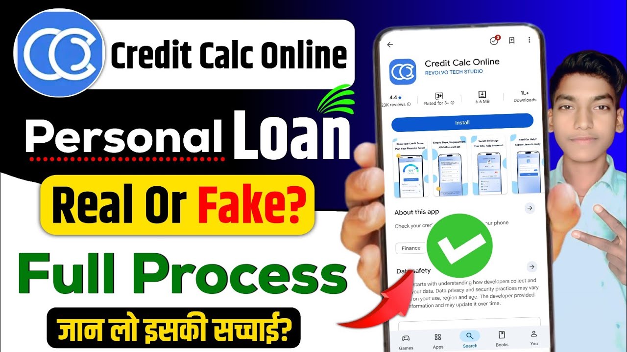 Credit Calc Online Loan App Review 2026 | Credit Calc Online Loan App Real or Fake ?