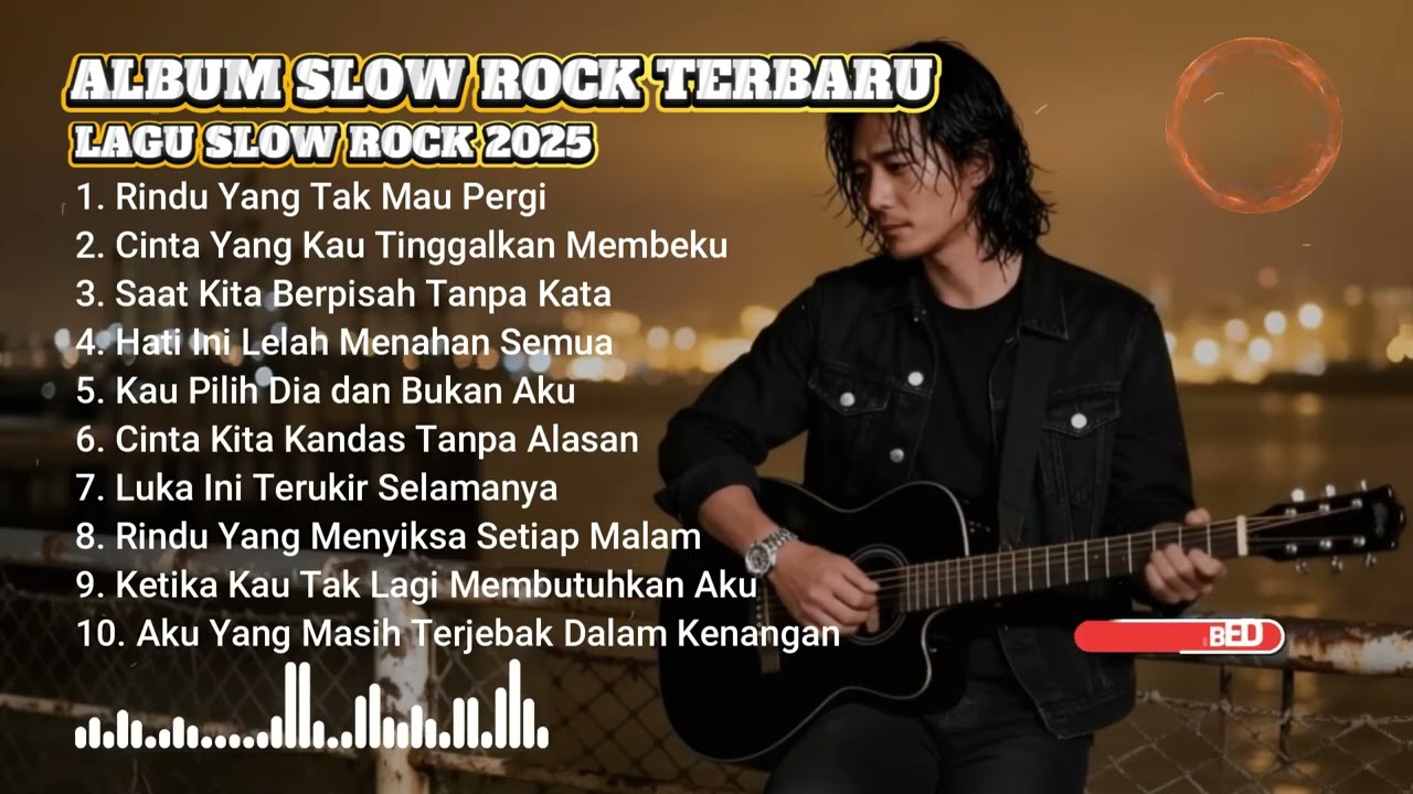 ALBUM SLOW ROCK MELAYU   SAAT CINTA JADI LUKA YANG DALAM 😢💔 {15}