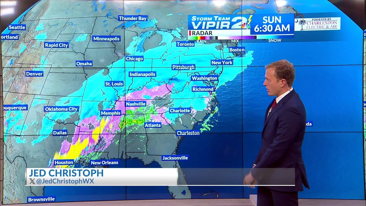 Latest winter weather impacts across the Lowcountry