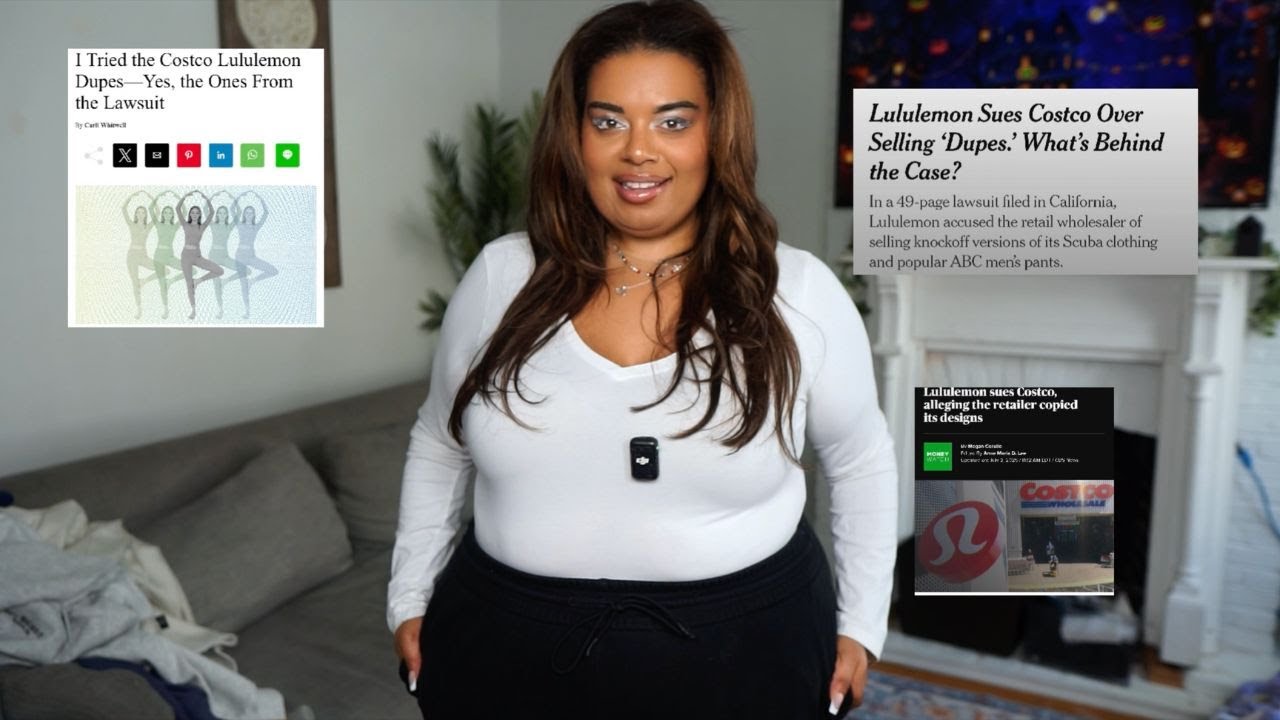 I Tried the VIRAL Costco Lululemon Dupe! Plus Size Try-On Athletic Curve Haul