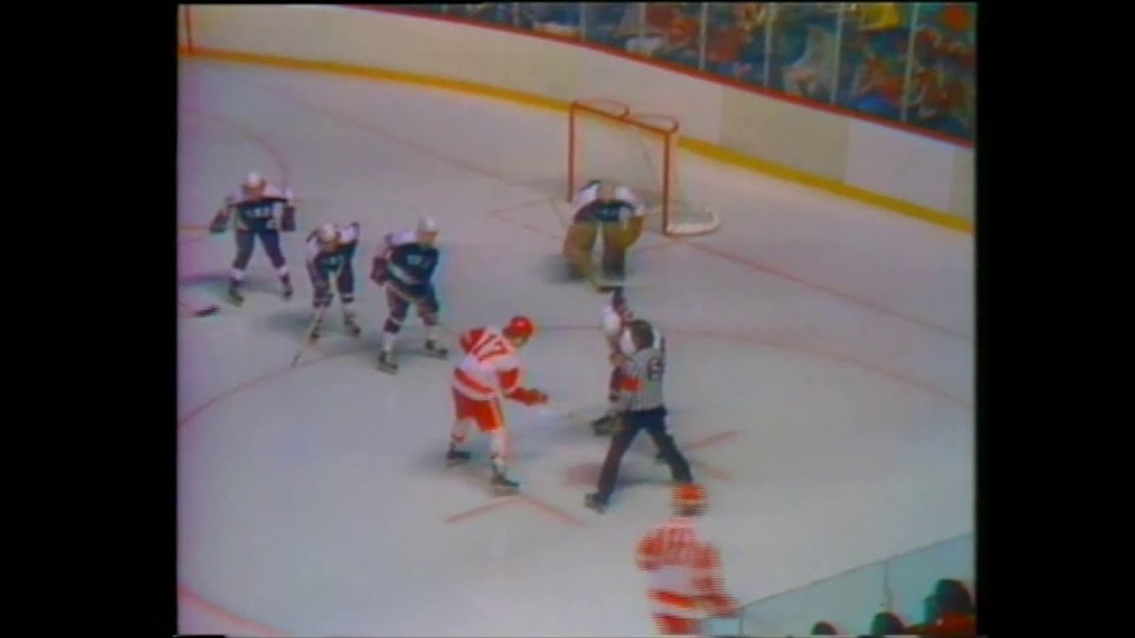 1977 College Hockey Frozen Four-Boston University vs Michigan/UNH vs Wisconsin